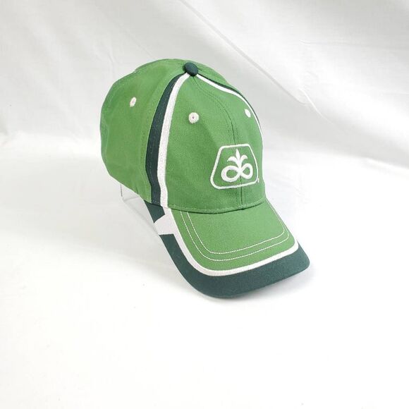 Pioneer DuPont Green Adjustable Baseball Cap Logo Hat Farming - Picture 2 of 6